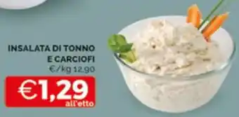 Mercatò INSALATA DI TONNO E CARCIOFI offerta
