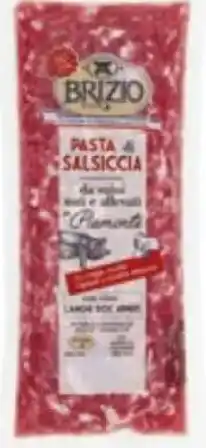 Mercatò PASTA DI SALSICCIA BRIZIO gr.250 offerta