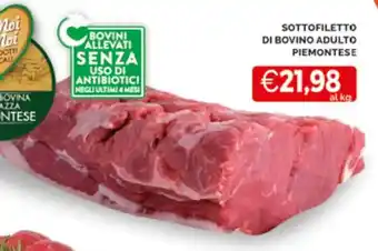 Mercatò SOTTOFILETTO DI BOVINO ADULTO PIEMONTESE offerta