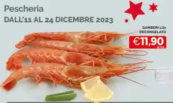 Mercatò GAMBERI LG1 DECONGELATO offerta