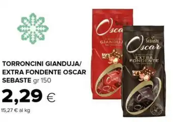 Tigre TORRONCINI GIANDUJA/ EXTRA FONDENTE OSCAR SEBASTE gr 150 offerta