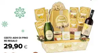 Tigre CESTO AGHI DI PINO RE REGALO offerta