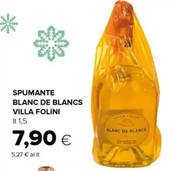 Tigre SPUMANTE BLANC DE BLANCS VILLA FOLINI lt 1,5 offerta