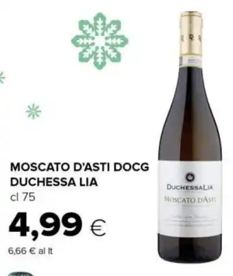 MOSCATO D'ASTI DOCG DUCHESSA LIA cl 75