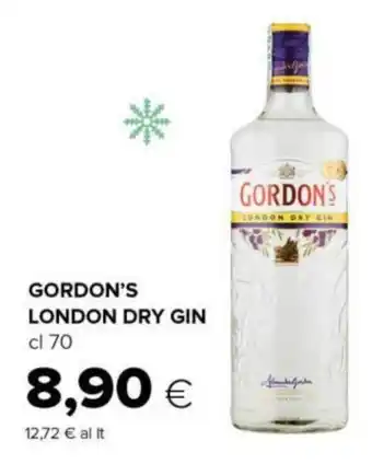 Tigre GORDON'S LONDON DRY GIN cl 70 offerta