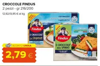 Tigre CROCCOLE FINDUS 2 pezzi - gr 216/200 offerta