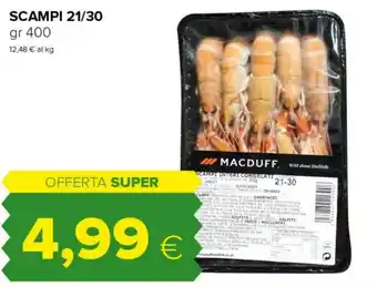Tigre SCAMPI 21/30 gr 400 offerta