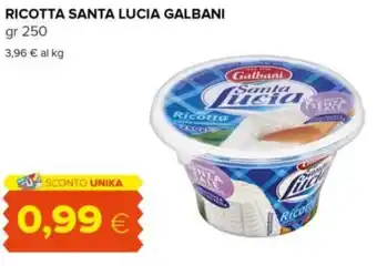 Tigre RICOTTA SANTA LUCIA GALBANI gr 250 offerta