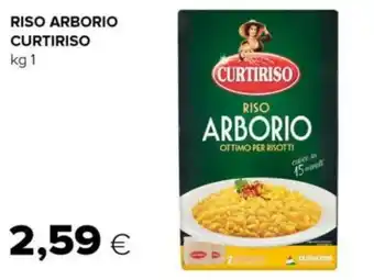 Tigre RISO ARBORIO CURTIRISO kg 1 offerta