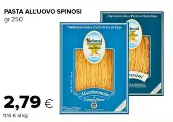 Tigre PASTA ALL'UOVO SPINOSI gr 250 offerta