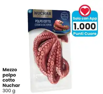 Interspar Mezzo polpo cotto Nuchar 300 g offerta