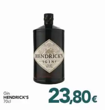 Gin HENDRICK'S 70cl