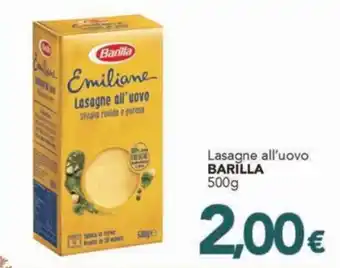 Altasfera Lasagne all'uovo BARILLA 500g offerta