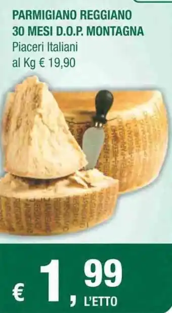 Crai PARMIGIANO REGGIANO 30 MESI D.O.P. MONTAGNA Piaceri Italiani offerta