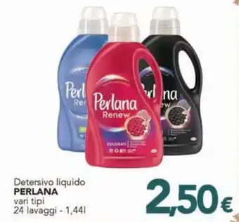 Altasfera Detersivo liquido PERLANA vari tipi 24 lavaggi - 1,44l offerta