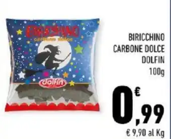 Conad BIRICCHINO CARBONE DOLCE DOLFIN 100 G offerta