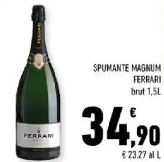 Conad SPUMANTE MAGNUM FERRARI brut 1,5L offerta