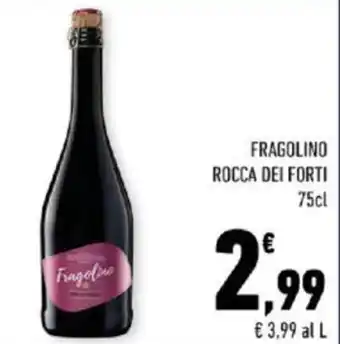 Conad FRAGOLINO ROCCA DEI FORTI 75cl offerta