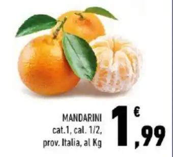 MANDARINI cat.1, cal. 1/2, prov. Italia