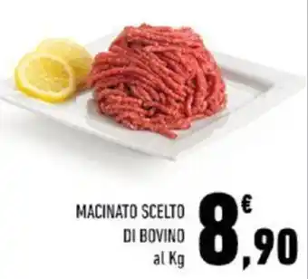 Conad MACINATO SCELTO DI BOVINO al Kg offerta