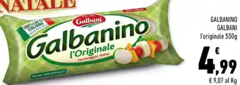 Conad GALBANINO GALBANI l'originale 550g offerta