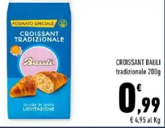 Conad CROISSANT BAULI tradizionale 200g offerta