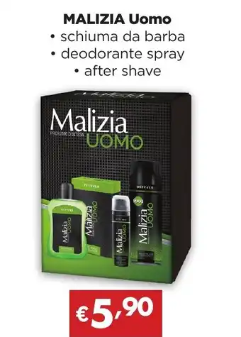La Saponeria MALIZIA Uomo schiuma da barba offerta