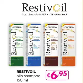 La Saponeria RESTIVOIL olio shampoo 150 ml offerta
