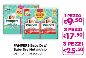 La Saponeria PAMPERS Baby Dry/ Baby Dry Mutandino pannolini assortiti offerta