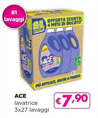 La Saponeria ACE lavatrice 3x27 lavaggi offerta