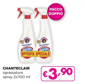 La Saponeria CHANTECLAIR sgrassatore spray 2x700 ml offerta