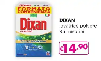 La Saponeria DIXAN lavatrice polvere 95 misurini offerta