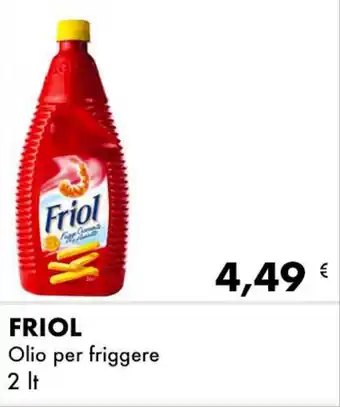Iper Tosano FRIOL Olio per friggere 2 It offerta