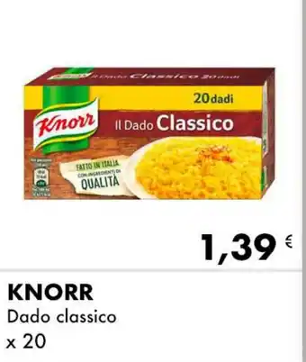 Iper Tosano KNORR Dado classico x 20 offerta