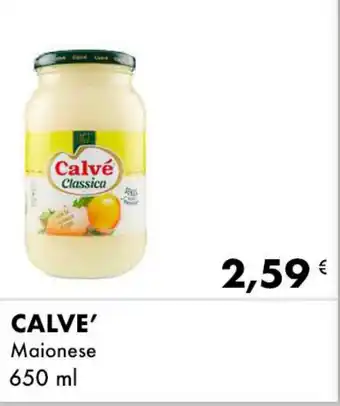 Iper Tosano CALVE' Maionese 650 ml offerta