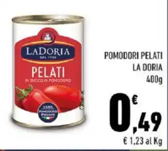 Conad POMODORI PELATI LA DORIA 400 g offerta