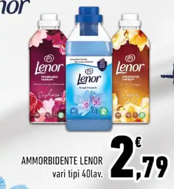 Conad AMMORBIDENTE LENOR vari tipi 40lav. offerta