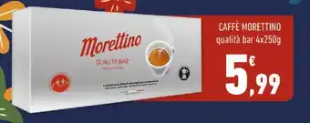 CAFFÈ MORETTINO qualità bar 4x250g