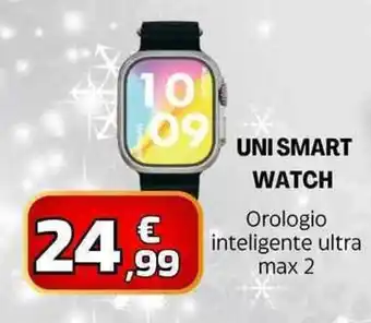 MEGA UNI SMART WATCH Orologio inteligente ultra max 2 offerta