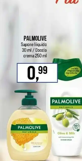 Caddy's Palmolive Sapone Liquido 30 Ml offerta