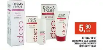 Caddy's Dermafresh Deodorante Odor Control Crema offerta