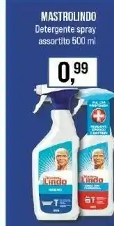 Caddy's Mastro lindo Detergente Spray Assortito 500 Ml offerta