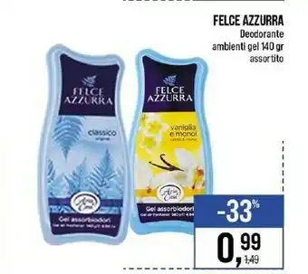 Caddy's Felce Azzurra Deodorante Ambienti Gel offerta