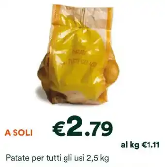 Unes Patate per tutti gli usi 2,5 kg offerta