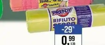 Caddy's Prendy Sacchetti Gialli offerta