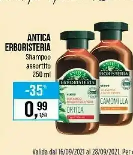 Caddy's Antica Erboristeria Shampoo offerta