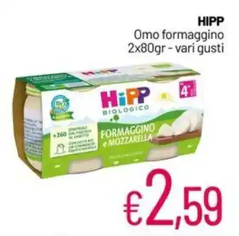 Franzy's HIPP Omo formaggino 2x80gr-vari gusti offerta