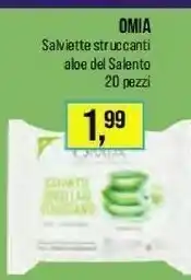 Omia Salviette Struccanti Aloe Del Salento