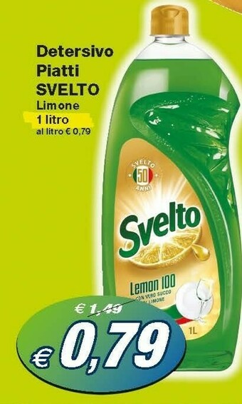 Prix Quality Svelto Detersivo Piatti offerta