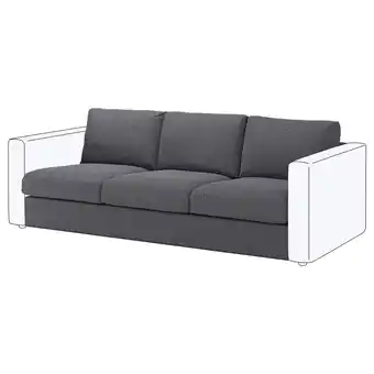 IKEA Vimle elemento a 3 posti, gunnared grigio fumo offerta